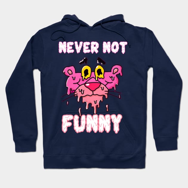 Never not funny :female Unceasing Humor Hoodie by Fadedstar